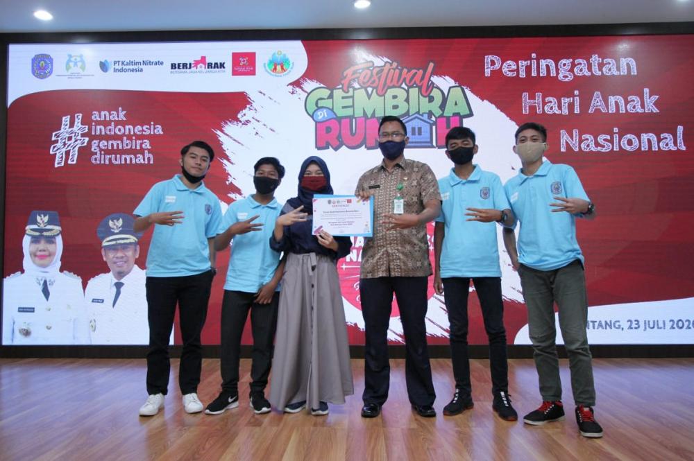 Membanggakan, Bontang Baru Juara 1 Lomba Video di Festival Gembira Anak