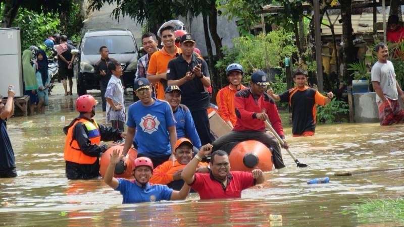 DIGUYUR HUJAN SEMALAM, PULUHAN RUMAH DI BONTANG TERENDAM BANJIR