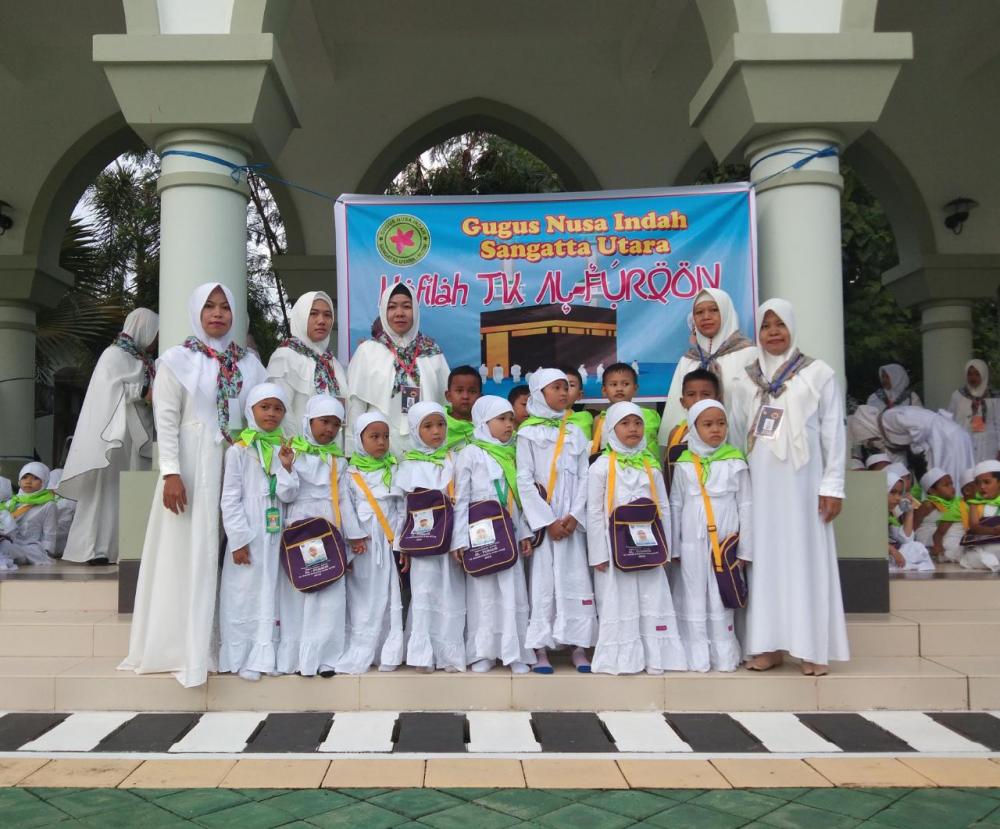 Ribuan Murid Paud Kutim Ikut Peragaan Manasik Haji