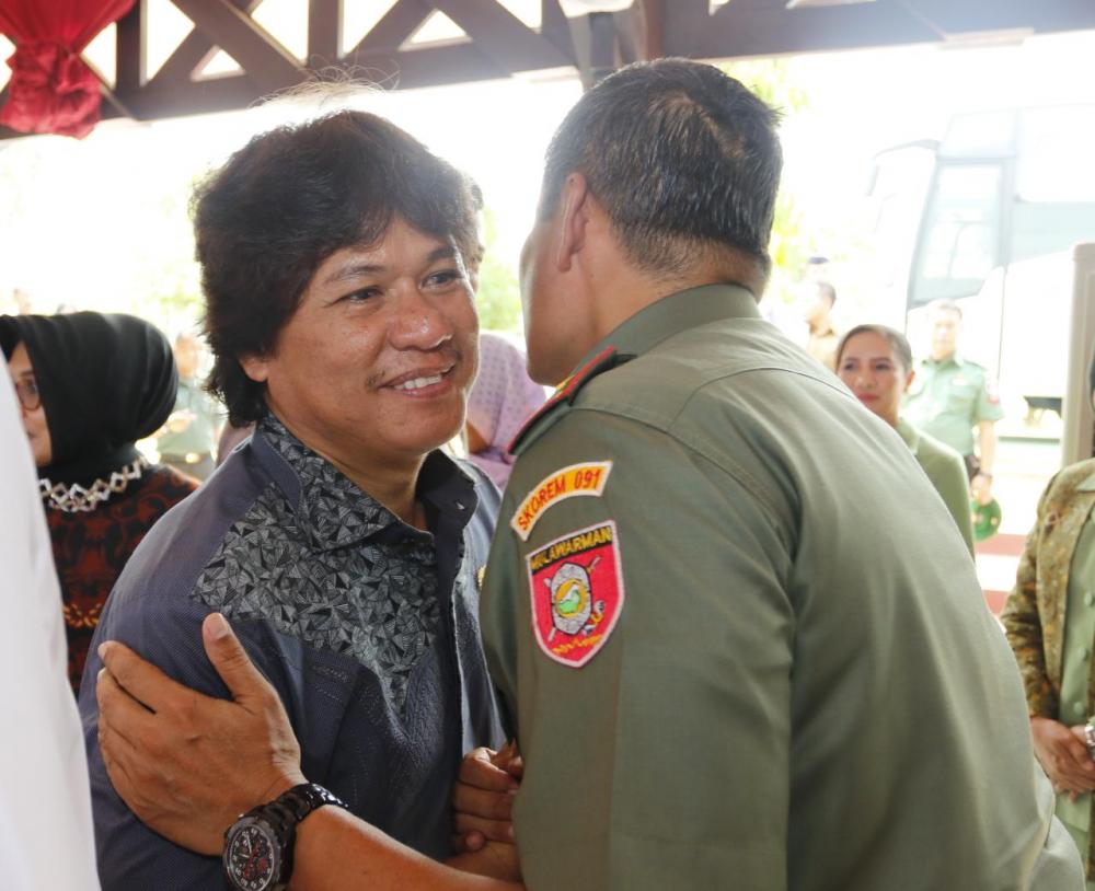 Ketua DPRD Bontang Sambut Baik Kunjungan Danrem 091/ASN