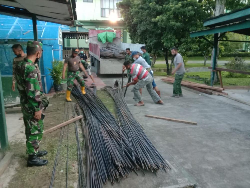 Pra TMMD, Kodim Bontang Fokus Persiapkan Pembangunan Turap Sungai
