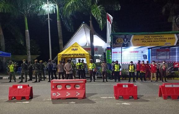 31 Personel Gabungan Berjaga di Perbatasan Masuk Bontang