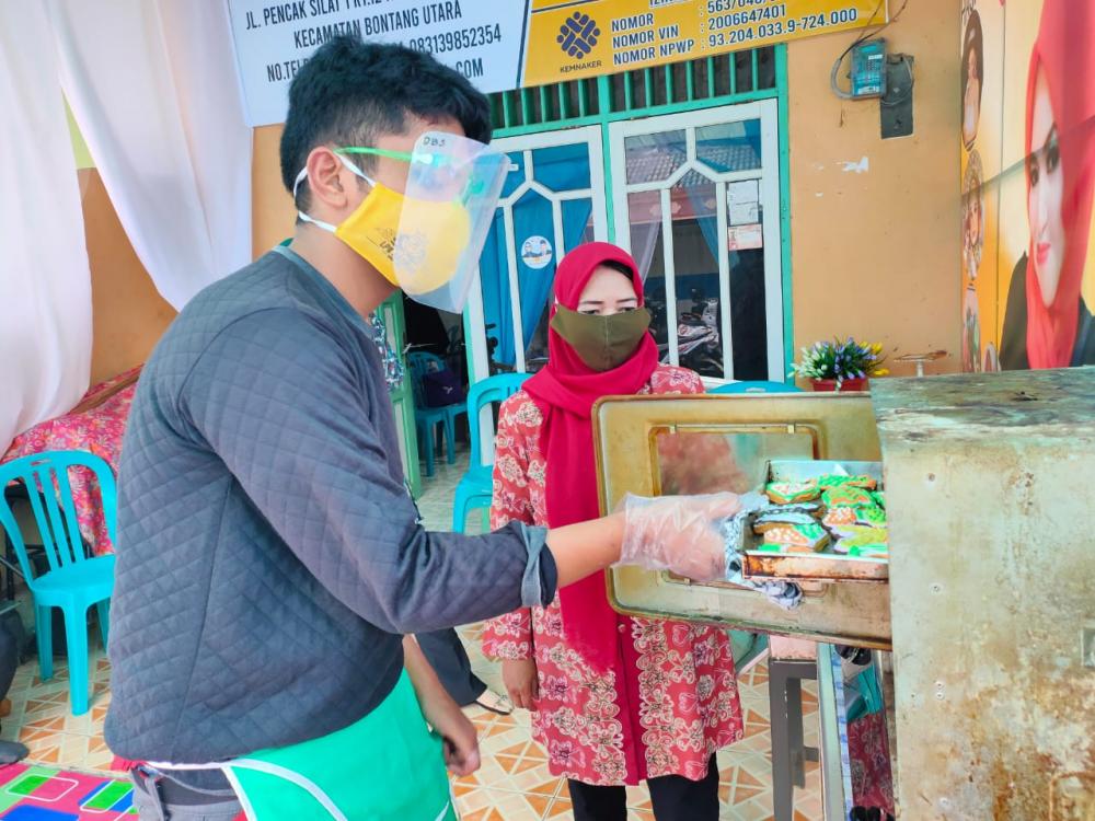 Serap Ilmu Tata Boga,  Peserta Pelatihan Disnaker Bontang Ini Optimis Rintis Usaha