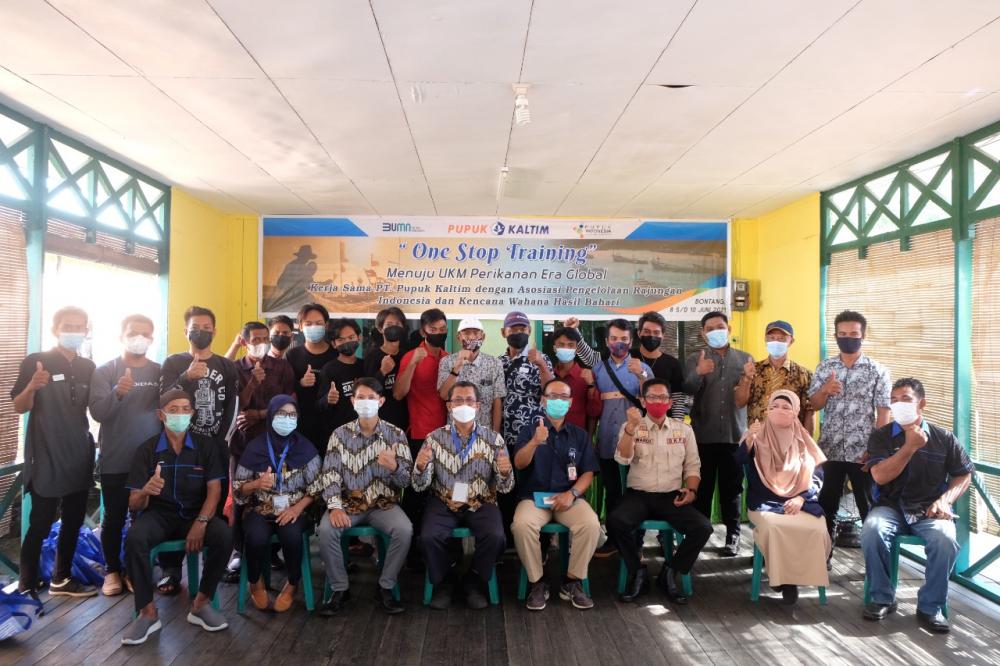 Gelar One Stop Training, PKT Bekali Pelaku UKM Bontang Kembangkan Potensi Laut dan Perikanan