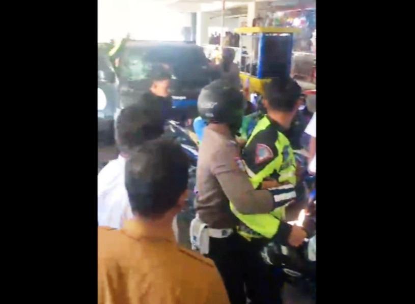 Drama Kejar-kejaran di Loktuan, Pelaku Tabrak Lari Dihentikan Paksa