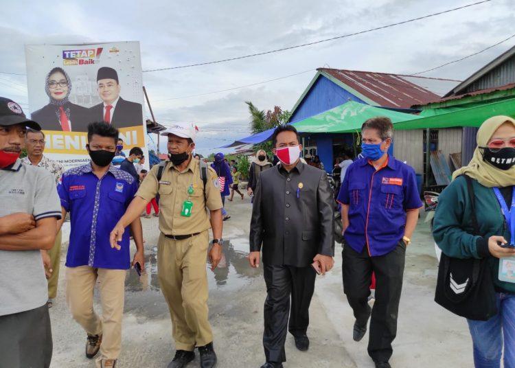 Salurkan Bantuan ke Korban Kebakaran, Legislator Bontang Ini Sempatkan Serap Aspirasi