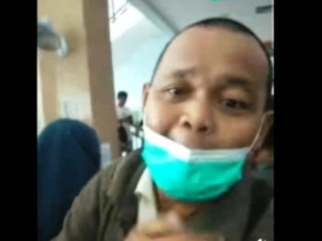 Keributan di RS Tabalong, Pasien: Tolong Pak Bupati..