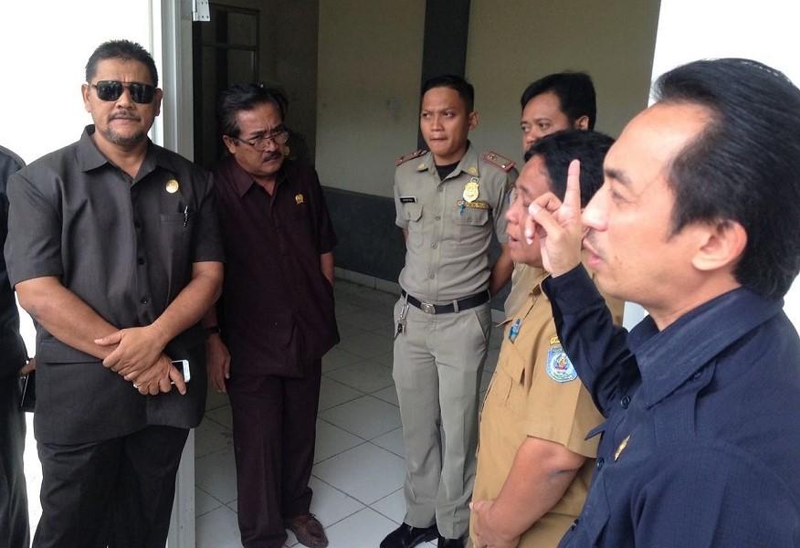 Komisi III Sidak Gedung Sport Center Loktuan, Suhut: Seperti Gudang 