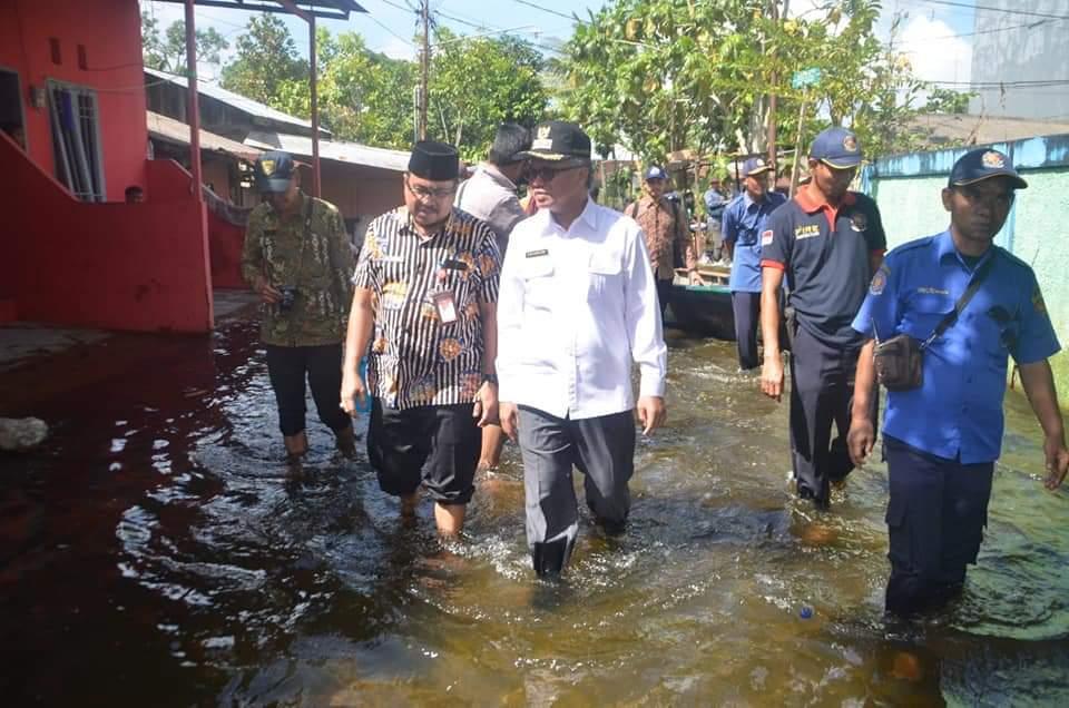 Walikota Jaang Tinjau Lokasi Banjir, Pertimbangkan Perpanjang Status Darurat Bencana 
