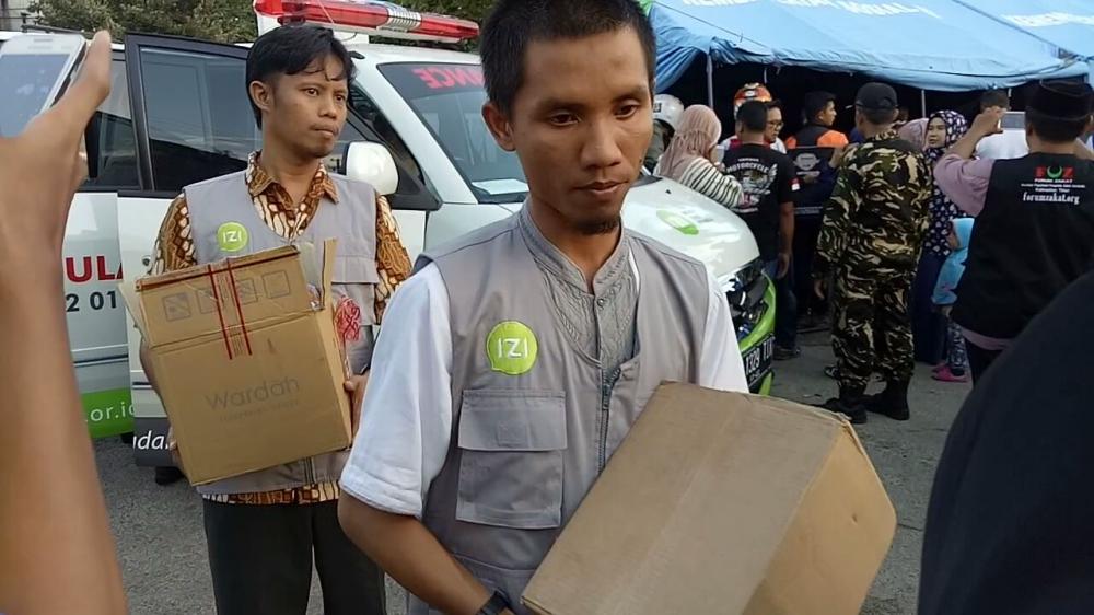 IZI Kaltim Bantu Hyginis Kit untuk 121 KK Korban Kebakaran