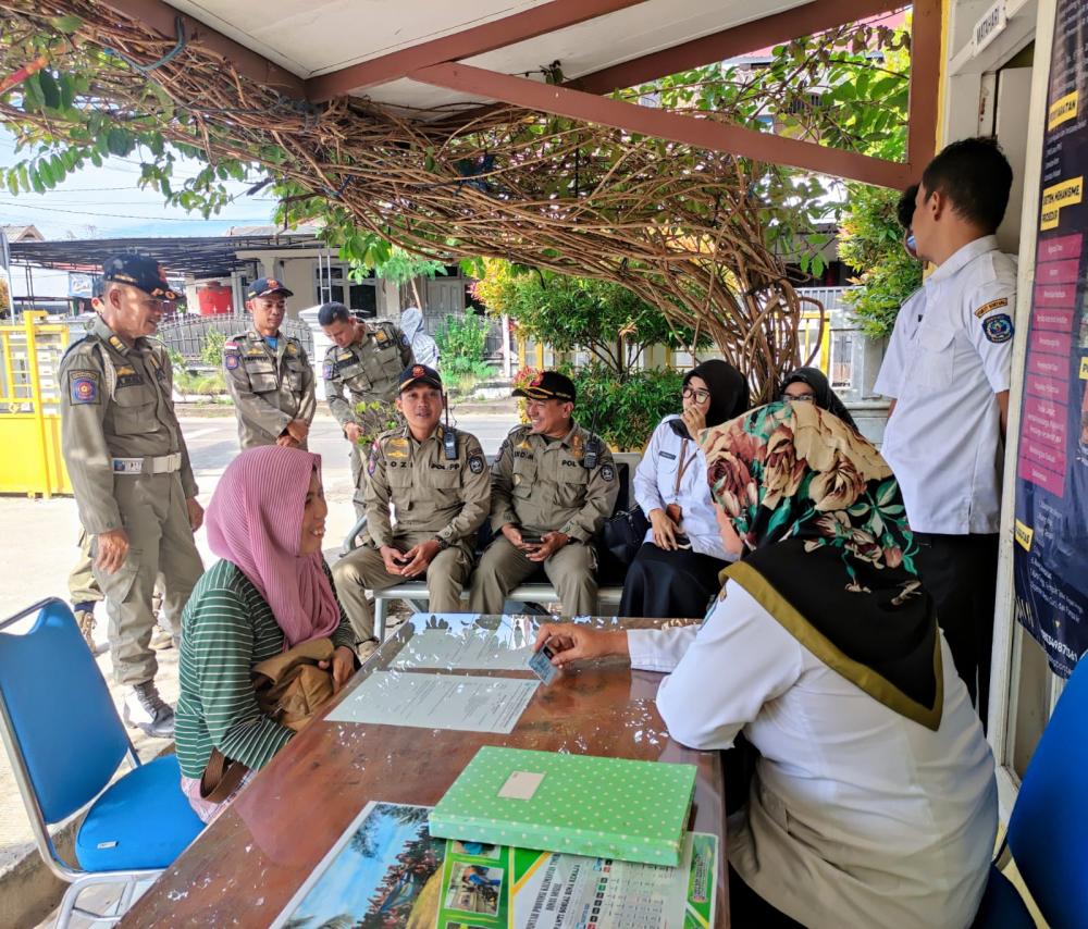 Satpol PP Bontang Amankan 2 Pengamen Lewat Patroli Rutin