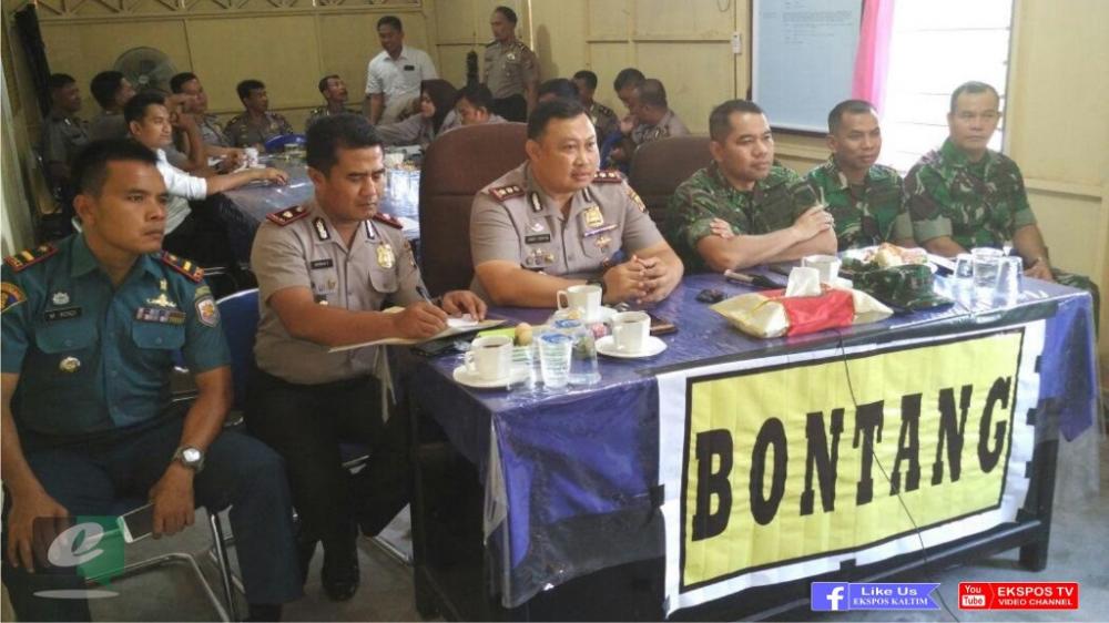 Kapolres dan Dandim Himbau Warga Bontang Tidak Ikut Unjuk Rasa ke Jakarta