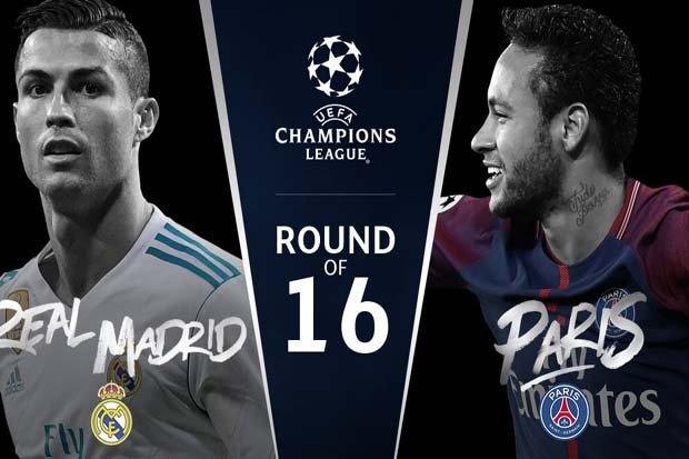 Madrid Bentrok PSG di Babak 16 Besar Liga Champions, Chelsea Tantang Barcelona