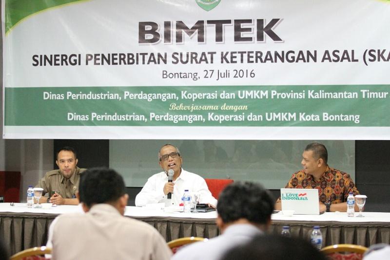 DISPERINDAGKOP UMKM KALTIM BINA PERUSAHAAN EKSPORTIR DI BONTANG