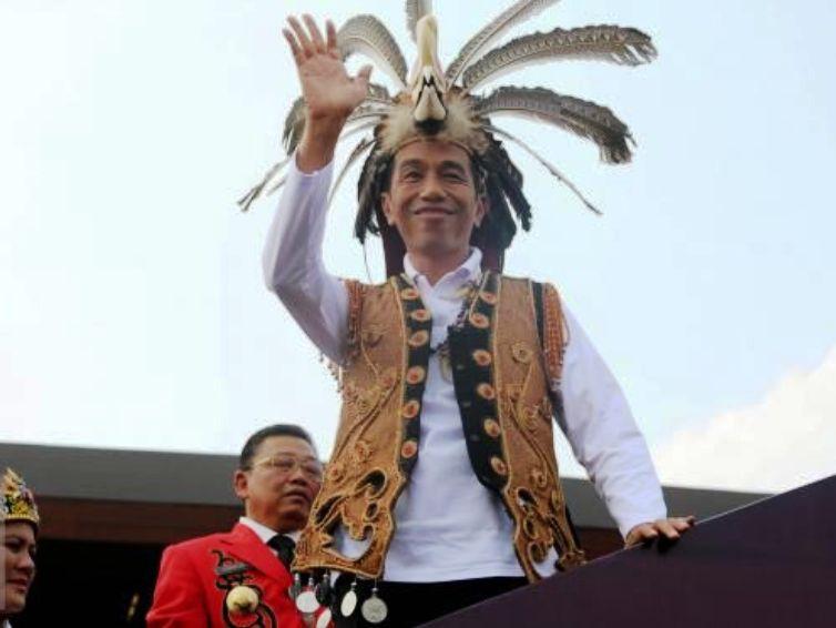 Jokowi Dilirik Main di Film Dayak