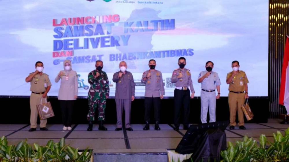 Dewan Kaltim Apresiasi Launching Samsat Kaltim Delivery dan e-Samsat Bhabinkamtibmas
