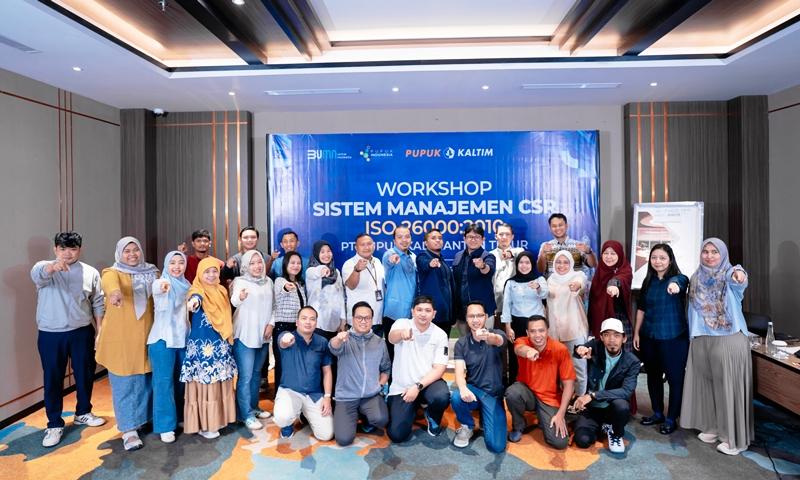 Komitmen pada SDGs, Pupuk Kaltim Bangun Sistem TJSL Berstandar Internasional
