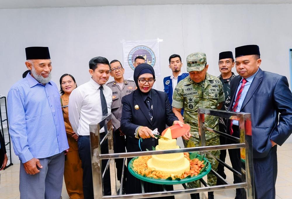 Resmikan SPPG Bontang Lestari, Wali Kota Neni Ingatkan: Jangan Sekadar Masak, Kualitas Harus Dijaga