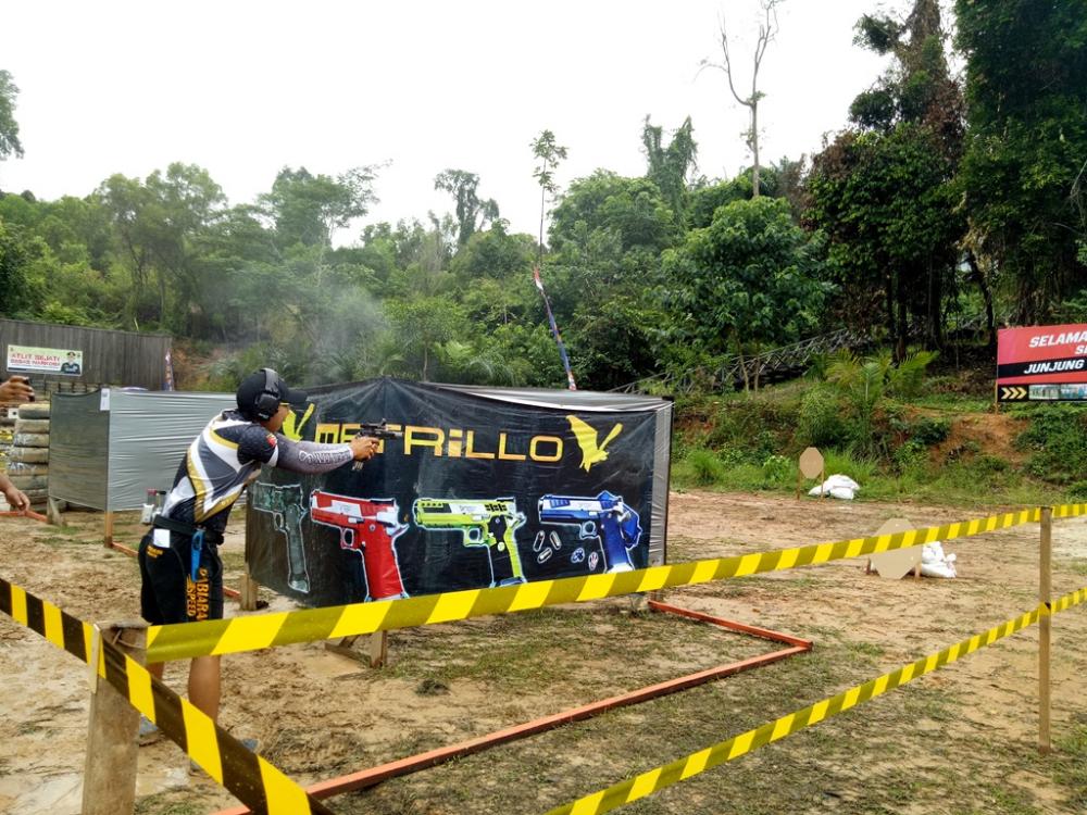 Asah Potensi Atlet, Lanal Sangatta Gelar Lomba Tembak Reaksi
