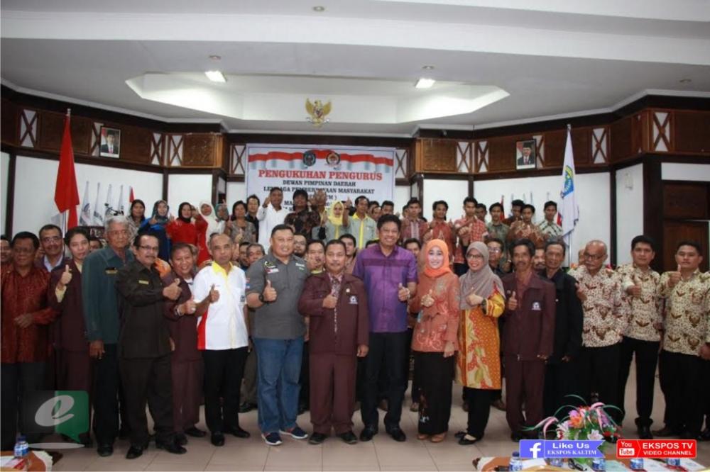 Dikukuhkan, DPD LPM Bontang Diharap Menjadi Ujung Tombak Pemerintah dalam Pembangunan