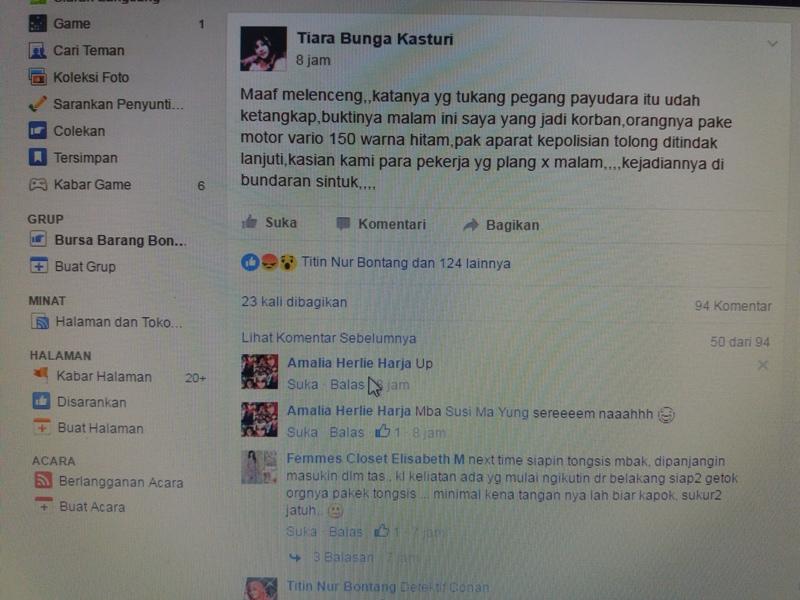 TEROR HANTU KACAK KEMBALI RESAHKAN WARGA