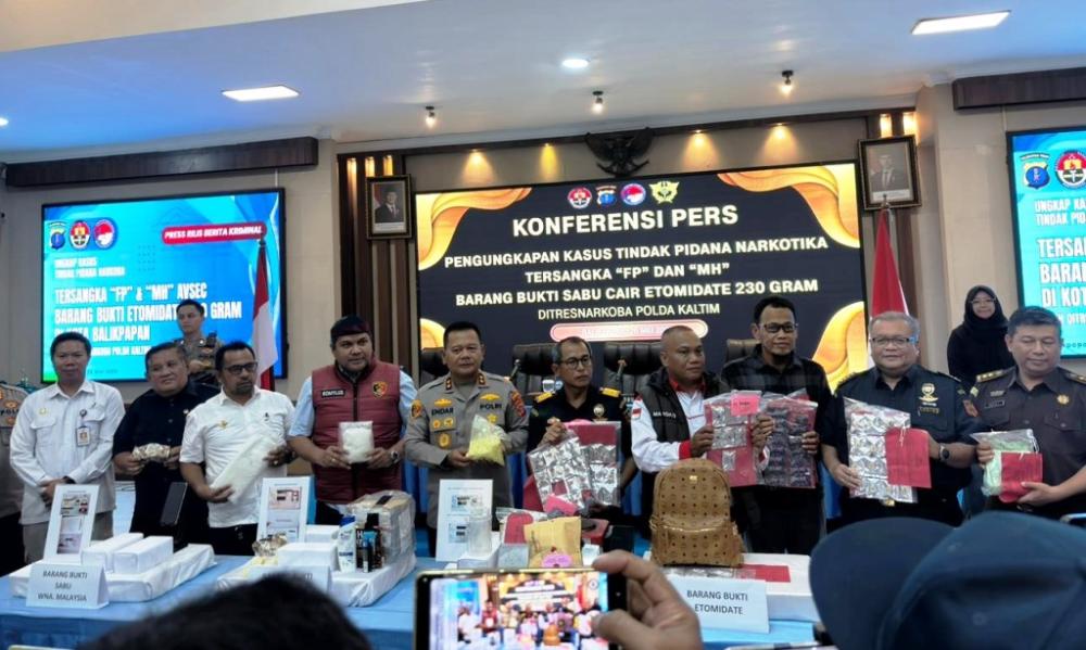 Kurir Malaysia Bawa 1 Kg Sabu ke Balikpapan, Modus Baru Kemben Modifikasi