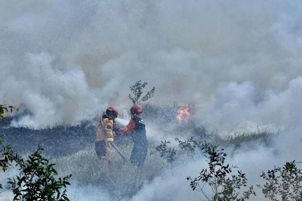 Karthula Masih Membara di Kalimantan: 3.392 Hektare Ditangani, OMC Telan 7,2 Ton Bahan Semai