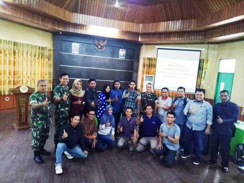 TMMD Kutim 2017, Kodim Gelar Lomba Karya Jurnalistik