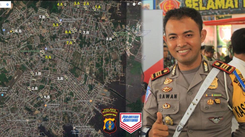 Besok Bontang City Carnival, Polres Bontang Akan Tutup 18 Titik Jalan Raya