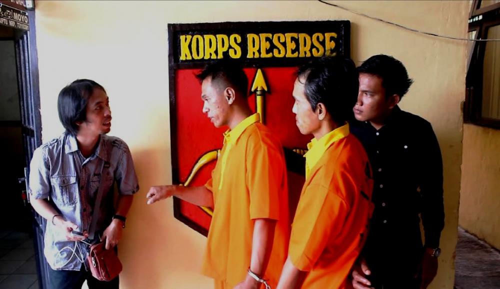 Kurang dari 24 Jam, Perampok Bersamurai Toko Planet Ban Bontang Dibekuk 