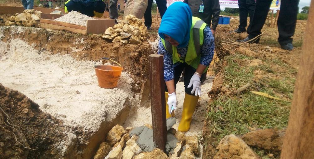 Rumah Khusus Nelayan Bontang Mulai Dibangun