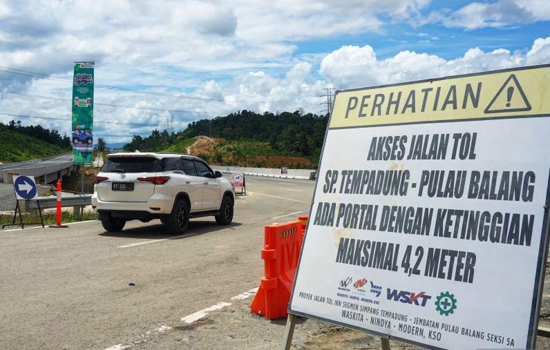 Tol IKN Bisa Dilewati Saat Nataru, Gratis Tapi Ada Syaratnya