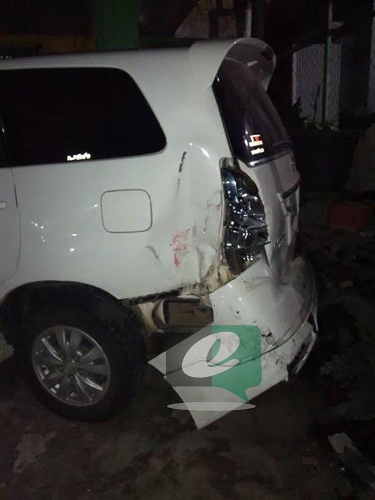 Diduga Ngantuk Saat Mengemudi, Seorang Remaja Tabrak 2 Mobil Sekaligus