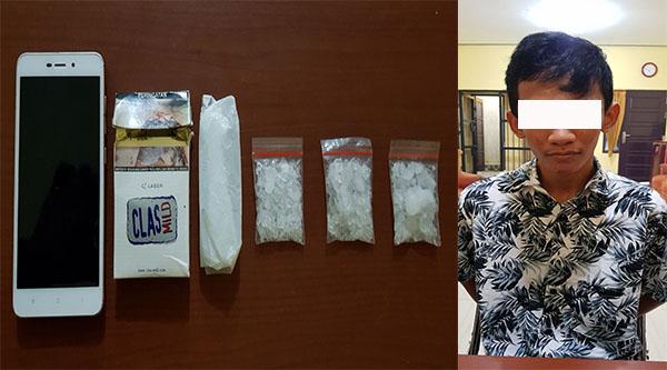 Bawa Sabu, 2 Pemuda Jatuh dari Motor saat Akan Melarikan Diri