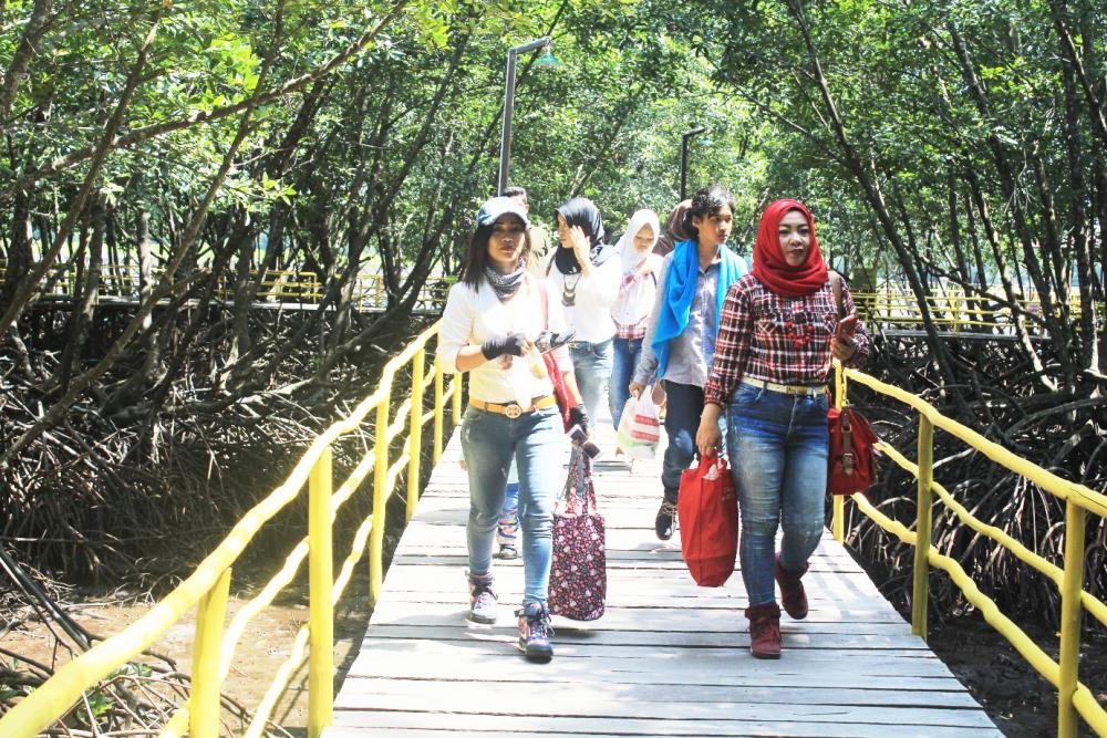 WISATA MANGROVE BSD, JADI TEMPAT FAVORIT LIBURAN LONG WEEKEND WARGA BONTANG