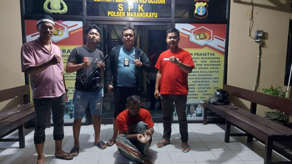 Sembunyikan Sabu Dalam Rokok, Warga Marangkayu Diciduk Polisi