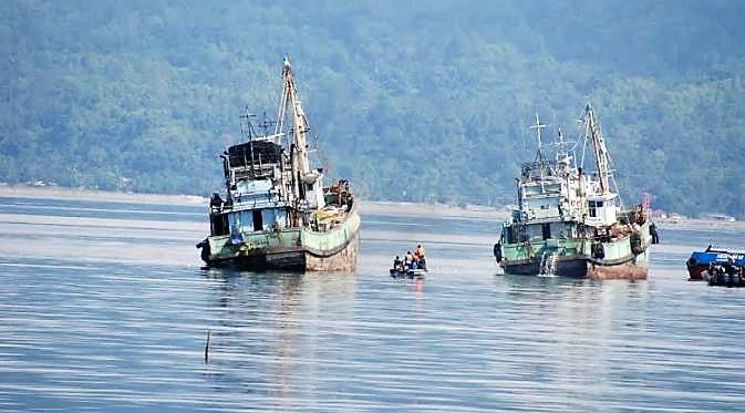 KKP Tangkap Dua Kapal Maling Ikan di Natuna
