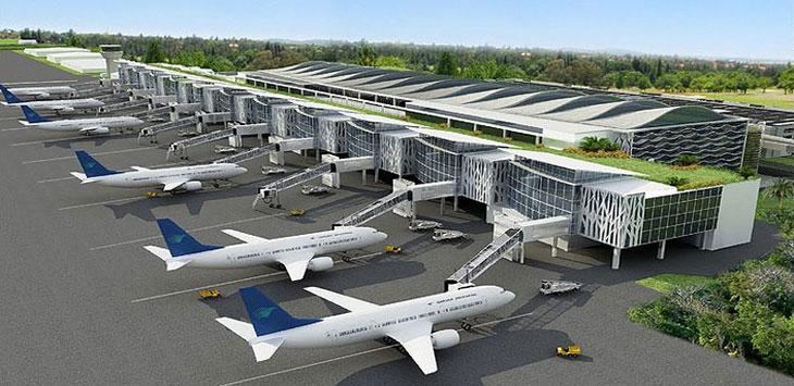 ANGGARAN DIPANGKAS 65 PERSEN, PEMBEBASAN LAHAN BANDARA MAKIN SULIT