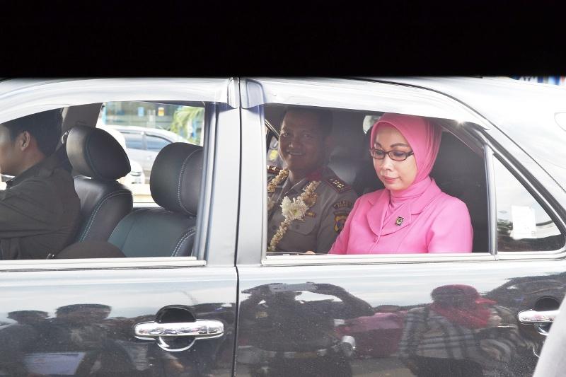 GELAR UPACARA FAREWELL PARADE KAPOLRES BONTANG, INI PESAN AKBP HENDRA