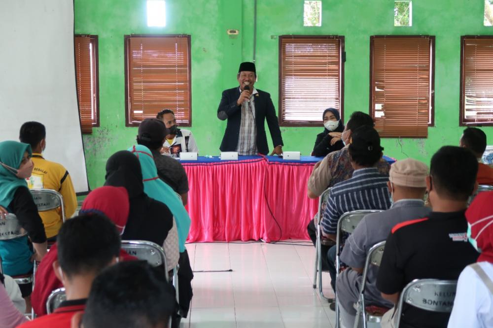 Serap Aspirasi di Bontang Lestari, Rusli Terima Aduan Infrastruktur dan Tenaga Kerja