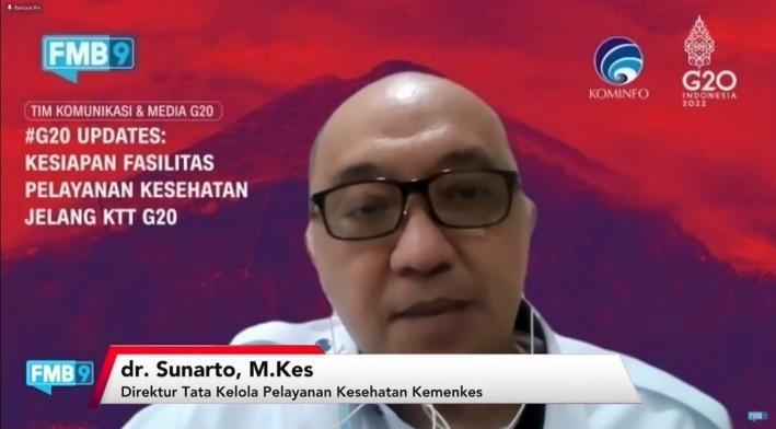 Dukung Suksesnya KTT G20 di Bali, Kemenkes Siapkan Fasilitas Kesehatan