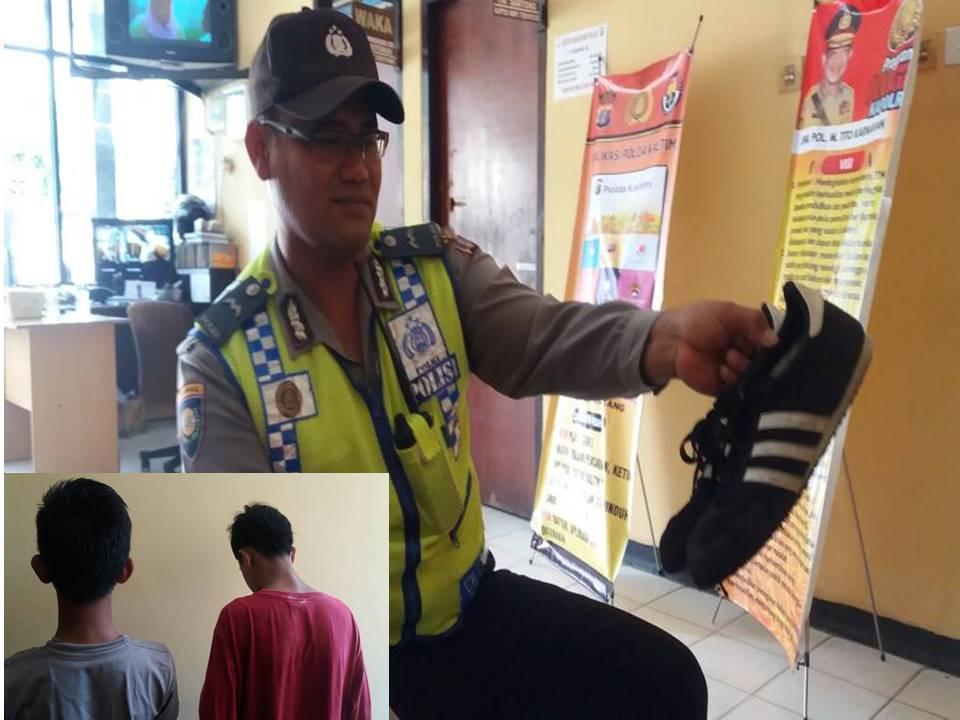 Dua ABG Nekat Curi Sepatu di Rumah Warga, AR: Sepatunya Mau Saya Pakai Sekolah