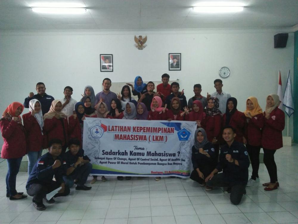 BEM Unijaya Bontang Gelar Latihan Kepemimpinan Mahasiswa, Peserta Disuguhkan Tiga Materi