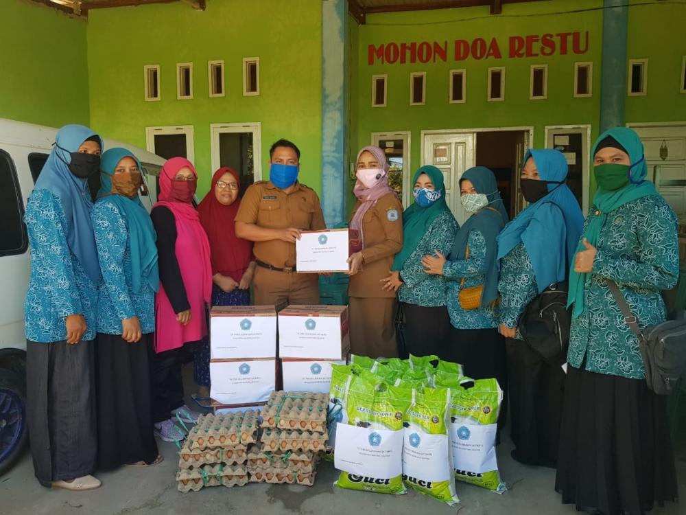 Ringankan Beban, Satimpo Salurkan Bantuan Korban Kebakaran