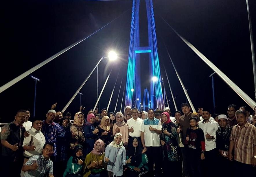 Fasilitas Penunjang Jembatan Mahkota II Selesai di 2018