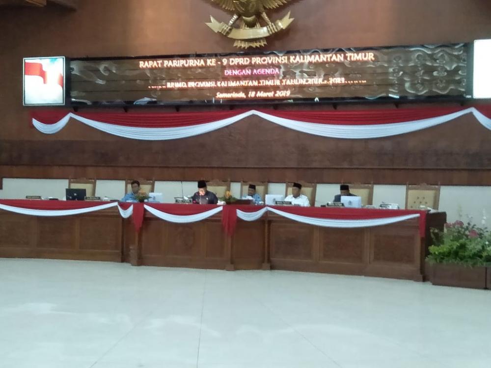 DPRD dan Pemprov Kaltim Kebut Pembahasan RPJMD Kaltim 2018-2023
