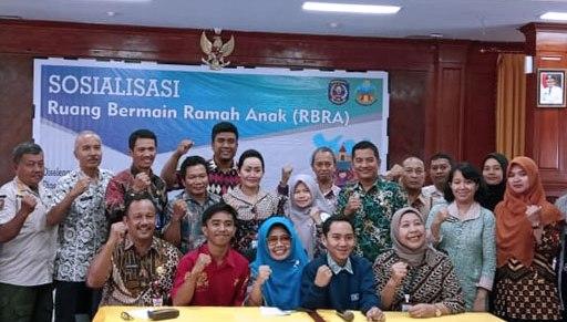 Dinas PPKB Bontang gelar Sosialisasi Ruang Bermain Ramah Anak 