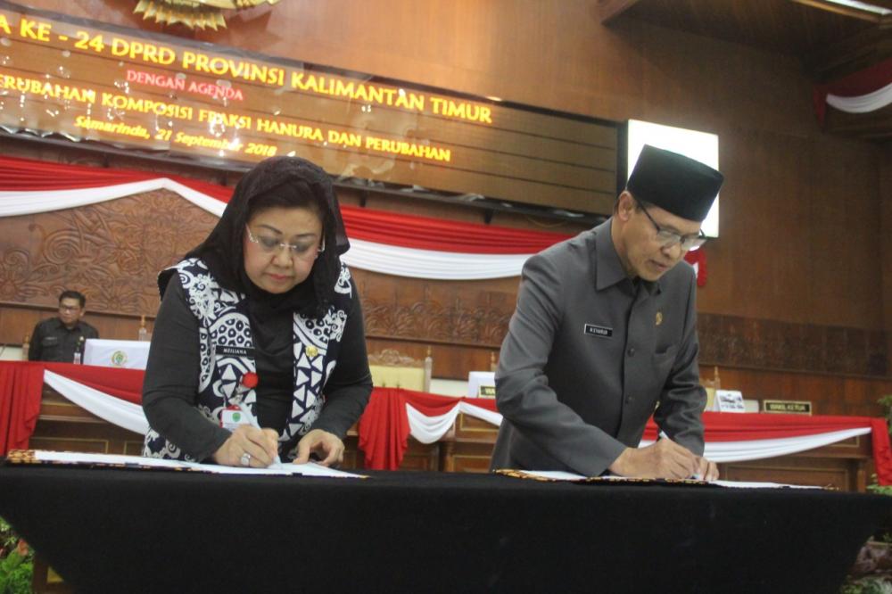 DPRD dan Pemprov Kaltim Sepakati KUPA-PPAS APBD-P 2018 Sebesar Rp 10,132 Triliun
