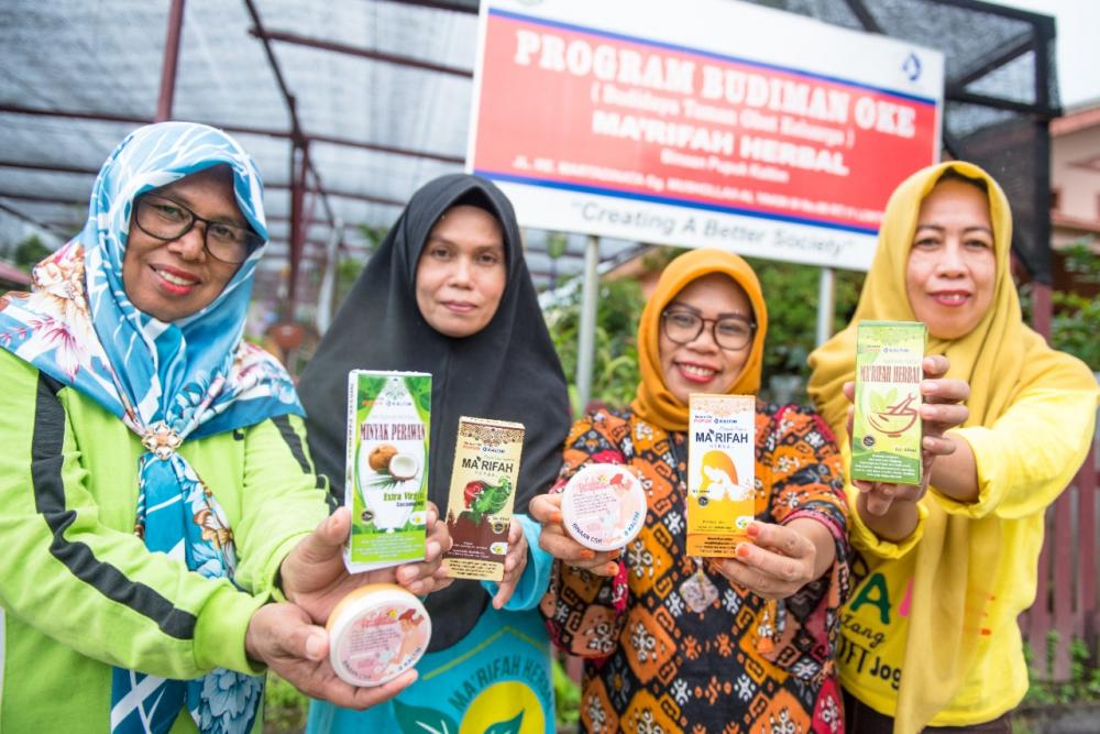 Makrifah Herbal Binaan Pupuk Kaltim Raup Omset Ratusan Juta Selama Pandemi