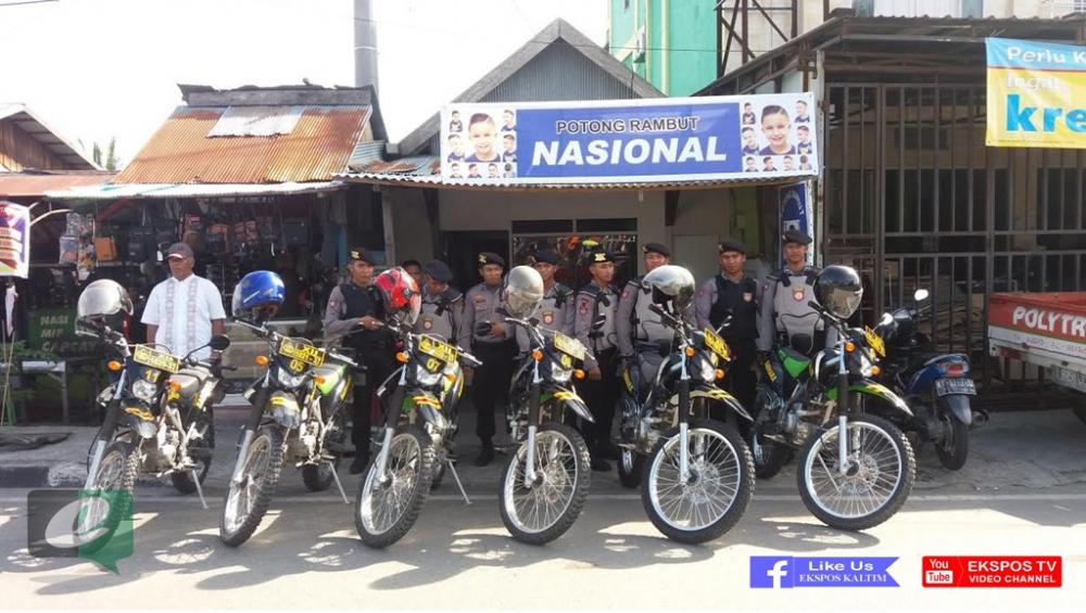 Kawal Aksi Damai, Polres Bontang Kerahkan 150 personil